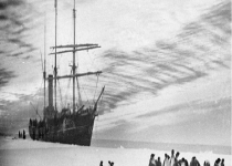تصویری به یادماندنی از کاشفان سرزمین های ناشناخته در قطب جنوب