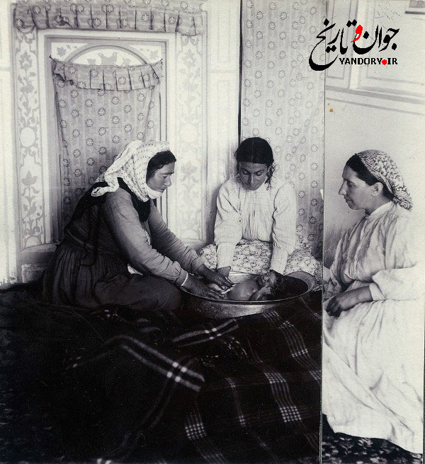 قابلگی در طهران قدیم  (عکس)