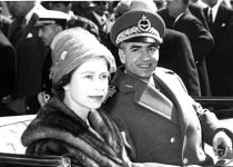 تصاویری از محمدرضا پهلوی و ملکه انگلیس