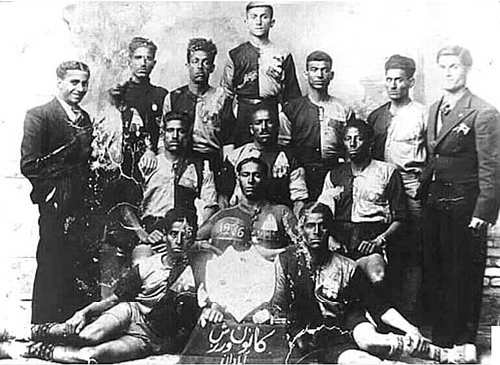 عکس/قدیمی‌ترین تیم فوتبال در ایران