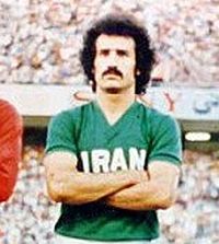 حضور زنده یاد غلامحسین مظلومی در تیم رویایی ایران