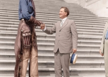 کابوی بلند قد و سناتور" موریس شپرد". سال 1919
