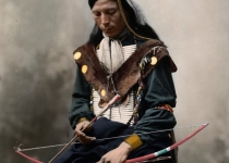 رئیس یکی از قبایل سرخپوستی. 1892