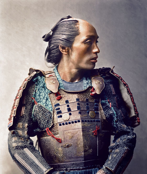 تصویری از یک سامورایی. سال ۱۸۸۱