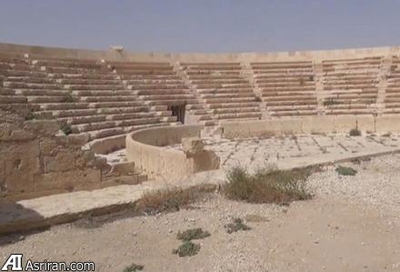 سالن آمفی تئاتری که داعش آنرا به محل اعدام تبدیل کرد