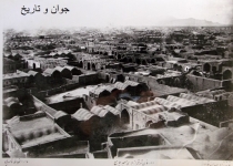 شهر قم از بالای مسجد جامع/عکس
