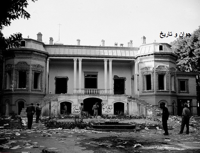 منزل مصدق پس از یورش ارتش/عکس