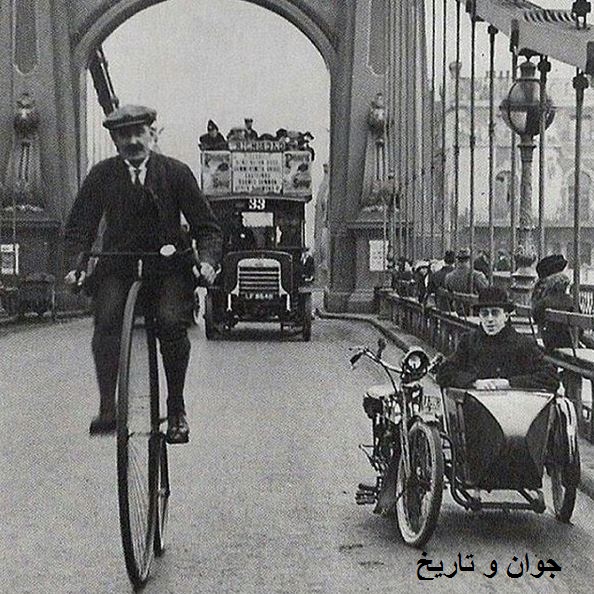 دوچرخه سواری در لندن/عکس