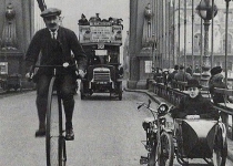 دوچرخه سواری در لندن/عکس
