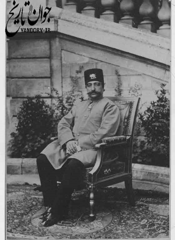 ناصرالدین شاه قاجار در اواخر عمر/عکس