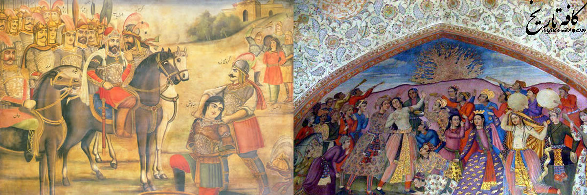 نقاشی های ایران باستان