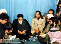 دیدار دانشجویان با امام خمینی