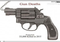 تفنگ قاتل چه تعداد انسان در سال 2015 بود؟