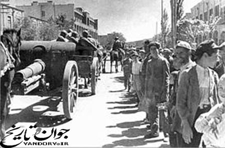استقبال گرم ارتش از پیوست آذربایجان به مام وطن!