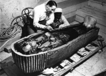 تصاویری از کشف جسد فرعون مصر