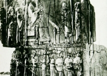 تصاویری از تخت جمشید در دوران قاجاریه