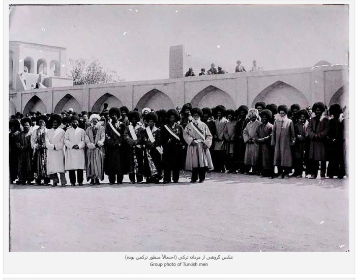 عکس/ گروهی از مردان ترکمن