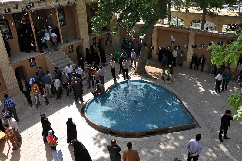 عکس جالب از خانه امام(ره) در خمین