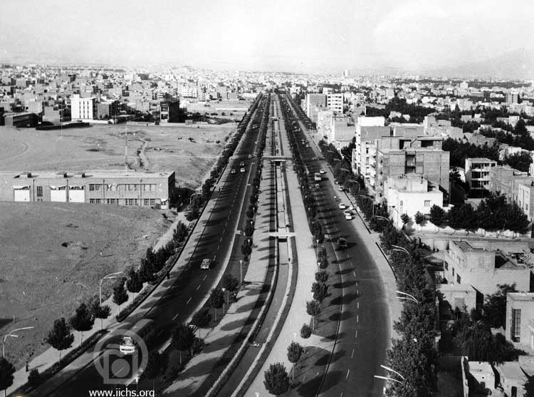 عکس/بلوارکشاورز در تهران قدیم