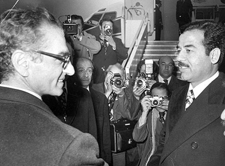 صدام و شاه