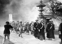 عکس/آمادگی مردم توکیو برای بمباران شیمیایی در سال 1936