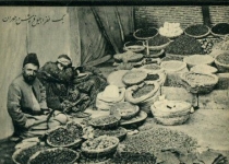 عکس/آجیل فروش در تهران قدیم