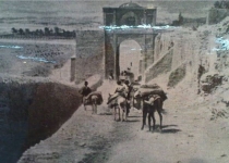 عکس بسیار قدیمی‌ از دروازه قرآن شیراز
