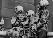 عکس/رژه آمادگی حمله شیمیایی در بیرمنگام انگلستان، سال 1938