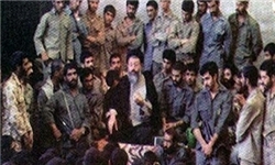 عکس/ آخرین حضور شهید بهشتی در جبهه