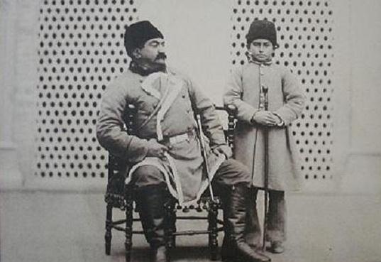 عکس پسر و نوه ناصرالدین شاه