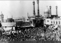 تصاویر/تشییع پیکر آیت‌الله بروجردی ۵۰سال پیش