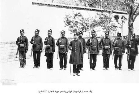 عکس/پلیس راه دوران قاجار