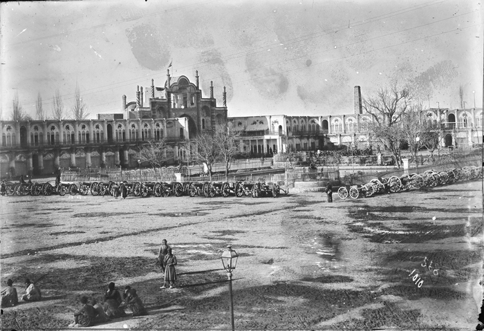 عکس/ میدان توپخانه در دوره قاجار