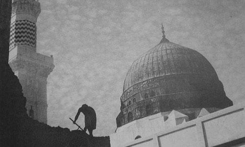 عکسی قدیمی ازمسجدالنبی