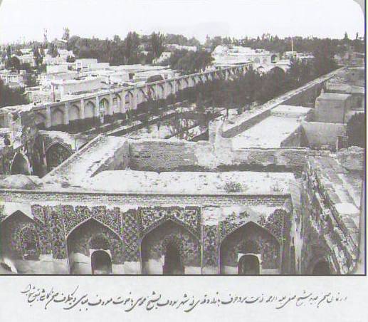 عکس/بقعه شیخ صفی الدین اردبیل سال 1307 ه.ق