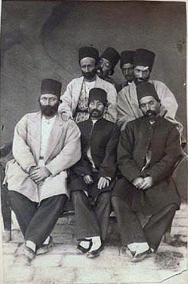 عکس/ شوخی در یک عکس قجری !