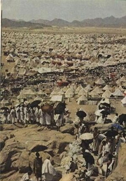 عکس/ صحرای عرفات سال ۱۹۵۳