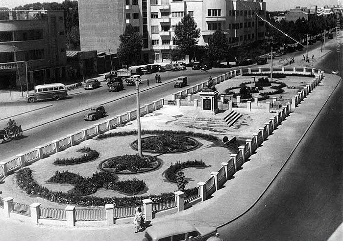 عکس/میدان فردوسی هفتادسال پیش