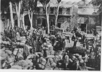 عکس/نمایی از بازاری در قدیم سال ۱۹۰۶