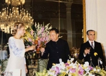 عکس/میگساری شاه و فرح