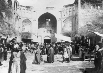 عکس/بازاری در اصفهان دوره قاجار