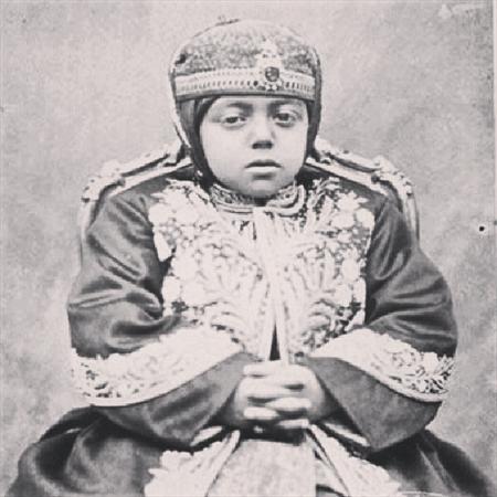 عکس/کودکی احمد شاه قاجار