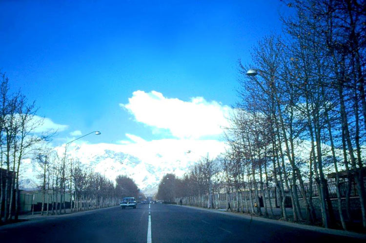 عکس/خیابان ولیعصرتهران سال 1345