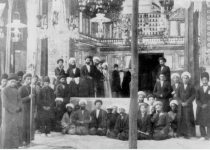 عکس/خادمان آستان حضرت عبدالعظیم سال 1280