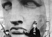 عکس/رونمایی از سر مجسمه آزادی.1885