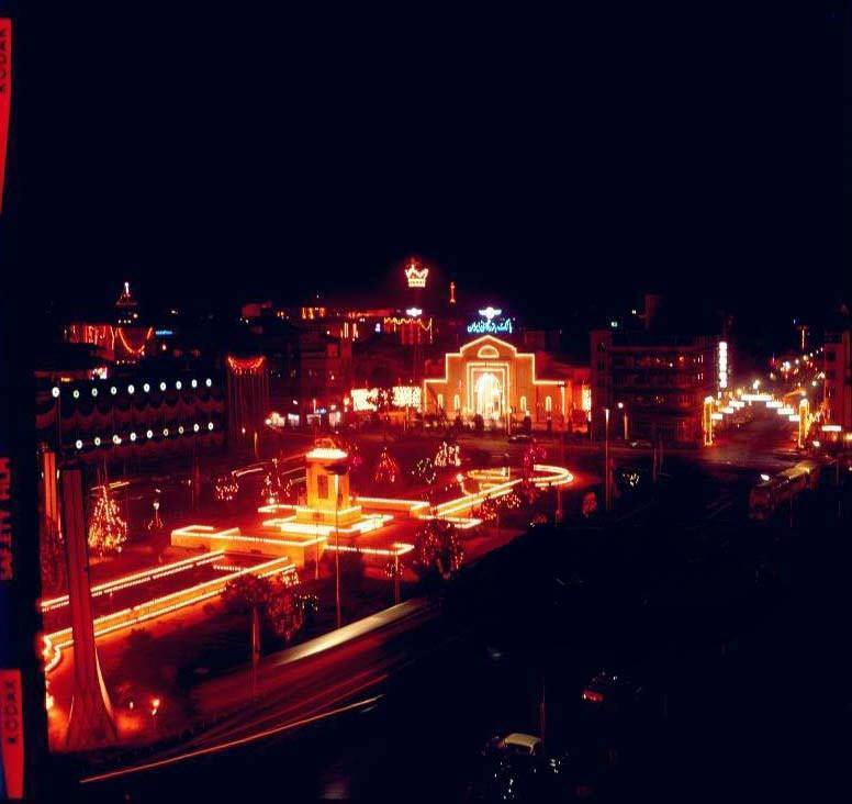 عکس/شبهای میدان توپخانه  در قدیم