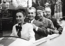 عکس/تفریح محمد رضا شاه و فرح پهلوی