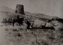 عکس/شیر سنگی همدان سال 1290