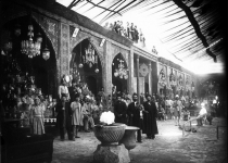 عکس/بازار لوستر فروشان در قدیم