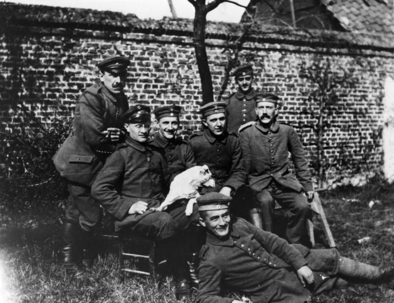 عکس/هیتلر در جنگ جهانی اول